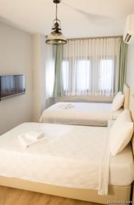 Datça Butik Otel Çift Kişilik İki Yataklı Oda Pharos (3)