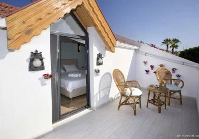 Datça Butik Otel - Teras Çift Kişilik
